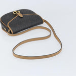 Christian Dior Vintage Honeycomb Shoulder Bag Canvas and Leather - image 7