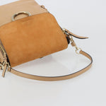 Chloe Faye Backpack Suede with Applique Mini - image 7