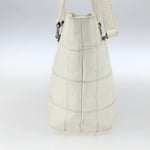 Chanel Square Stitch Tote Quilted Leather Medium - image 4