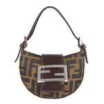 Fendi Vintage Croissant Bag Zucca Canvas Mini - image 1