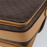 Celine Vintage Macadam Shoulder Bag Canvas and Leather - image 10