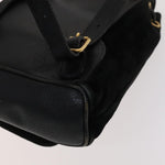 Gucci Gucci bamboo backpack daim mini - image 11