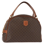 Celine Vintage Macadam Handbag Canvas and Leather - image 1