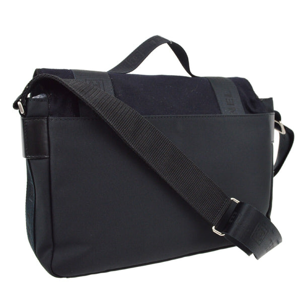 Chanel Sport Line Flap Messenger Bag Wool and Nylon Small