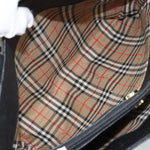 Burberry Vintage Handbag Leather - image 5