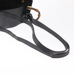 Gucci Vintage Bamboo Backpack Suede Mini - image 7