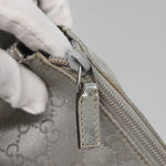 Gucci Zip Messenger Bag GG Canvas with Perforated Leather Medium - image 14
