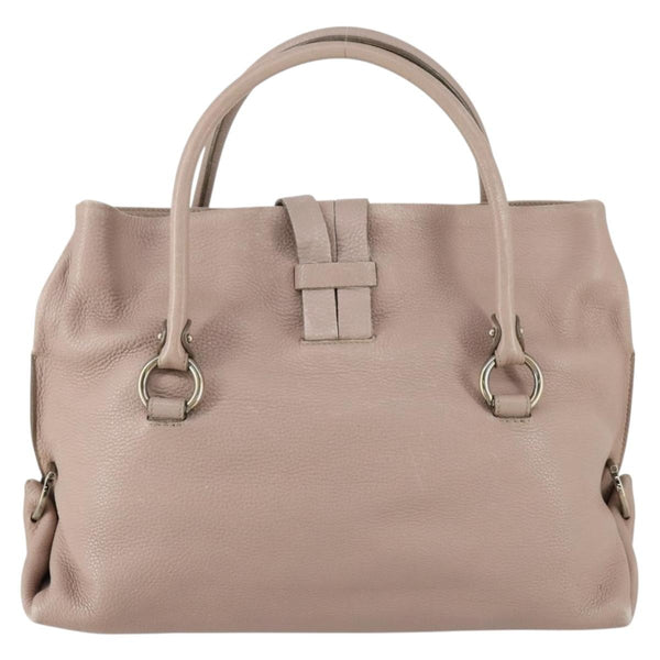 Salvatore Ferragamo Gancini Shoulder Bag Leather