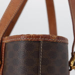 Celine Vintage Macadam Tote bag Canvas and Leather - image 14