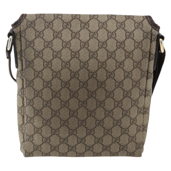 Gucci Flap Messenger GG Coated Canvas Small