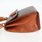 Celine Vintage Convertible Top Handle Bag Macadam Coated Canvas Medium - image 3