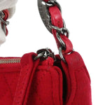 Chanel Vintage Chain Shoulder Bag Cotton - image 9