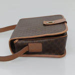 Celine Vintage Macadam Shoulder Bag Canvas and Leather - image 3