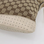 Gucci Zip Messenger Bag GG Canvas with Perforated Leather Small - image 9