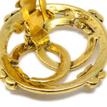 Chanel Vintage Cut-out CC Clip-On Earrings Metal - image 4