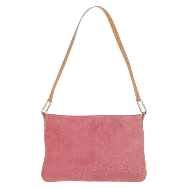 Celine C Macadam Shoulder bag Suede