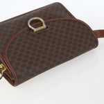 Celine Vintage Macadam Shoulder Bag Canvas Medium - image 16