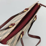 Burberry Nova Check Tote Canvas and Leather - image 15
