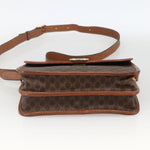 Celine Vintage Macadam Shoulder Bag Canvas and Leather - image 14
