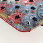 Christian Louboutin Loubiclutch Spiked Printed Leather - image 9