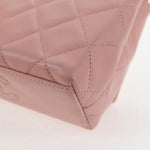Chanel Vintage Camellia Flap Bag Quilted Lambskin Micro - image 10