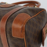 Celine Vintage Macadam Handbag Canvas and Leather - image 8