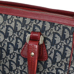 Christian Dior Vintage Trotter Zip Tote Diorissimo Canvas Medium - image 9