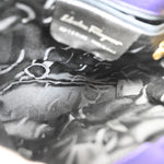 Salvatore Ferragamo Vara Chain Backpack Canvas - image 12