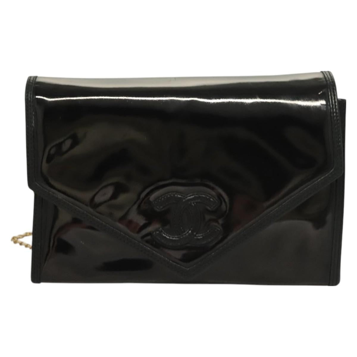 Chanel CC Envelope Flap Crossbody Patent leather - image 1