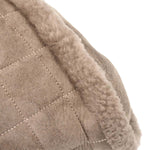Chanel Vintage Embroidered CC Chain Tote Quilted Suede and Shearling - image 10