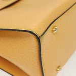 Celine Vintage Convertible Turnlock Top Handle Bag Leather Medium - image 9