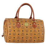 MCM Visetos logogramme Handbag Canvas and Leather - image 17