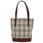 Burberry Nova Check Tote Canvas and Leather - image 1