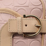 Salvatore Ferragamo Gancini Shoulder Bag Leather - image 12