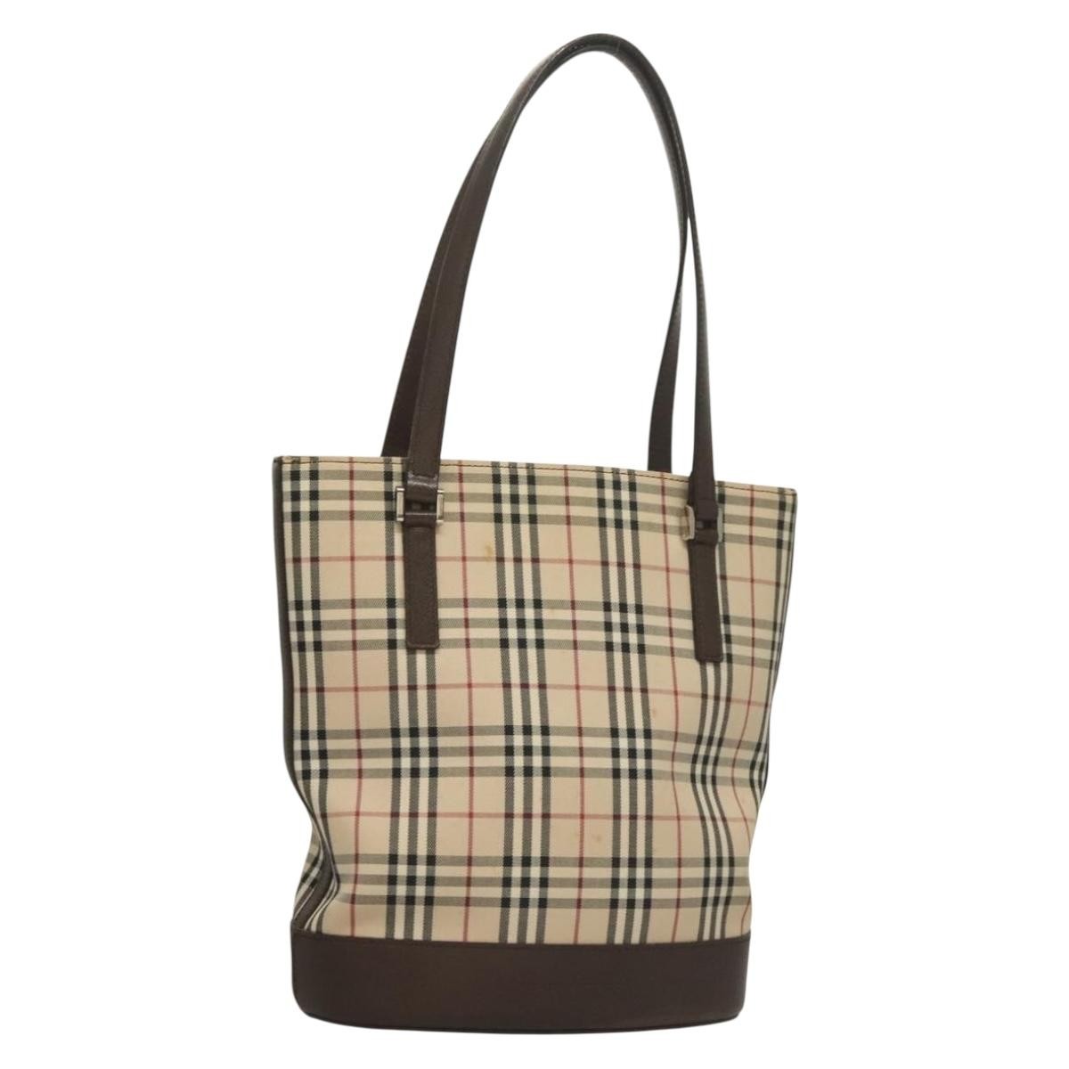 Burberry Nova Check Tote canvas check pattern - image 1