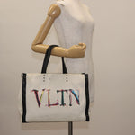Valentino Garavani Grande Plage VLTN Tote Printed PVC with Leather Large - image 13