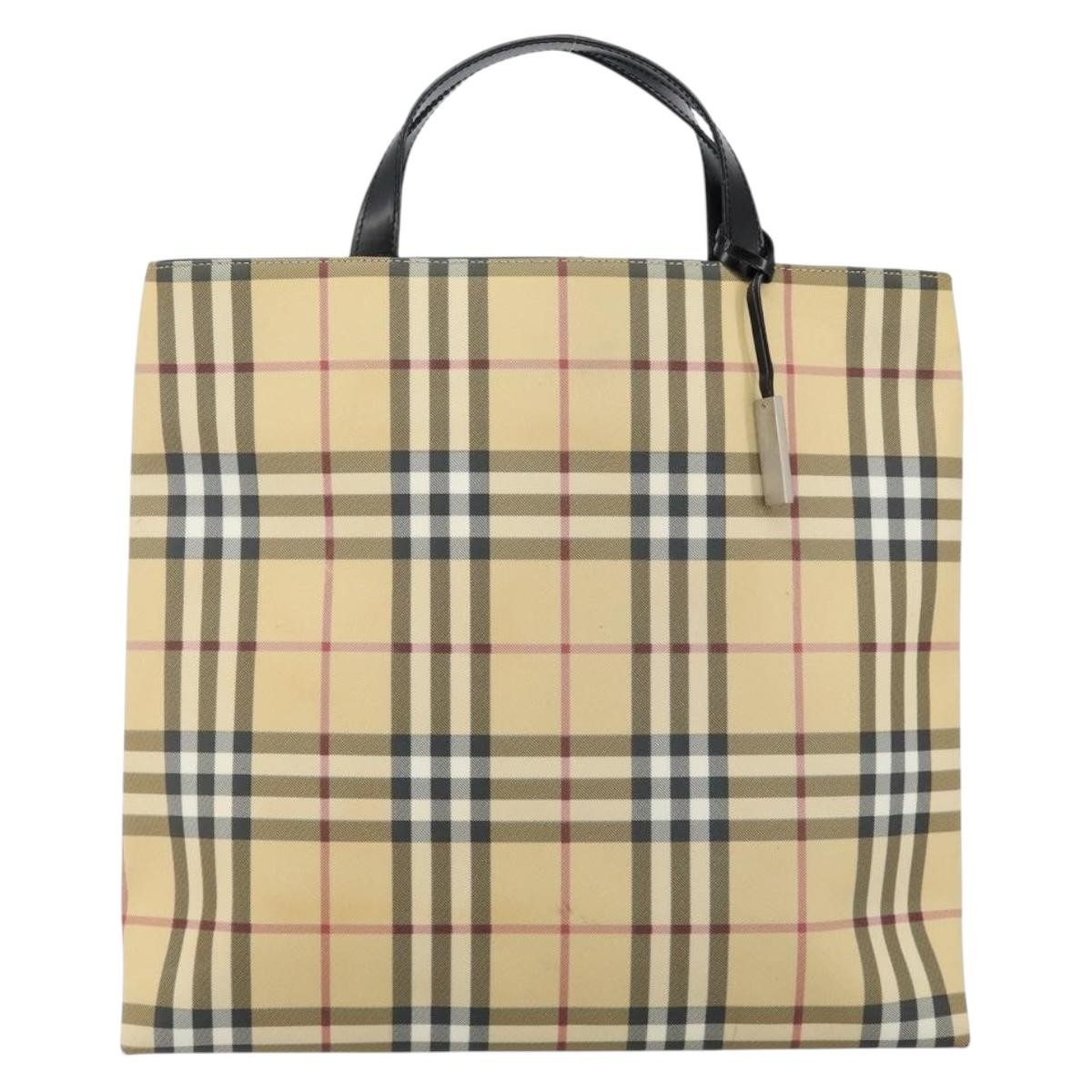 Burberry Nova Check Tote canvas check pattern Small - image 1