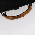 Gucci Gucci bamboo backpack daim mini - image 8