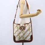 Louis Vuitton Charms Musette Handbag PVC Over Printed Silk - image 14