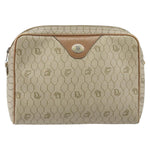 Christian Dior Vintage Honeycomb Shoulder Bag Canvas and Leather - image 1