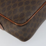 Celine Vintage Macadam Shoulder Bag Canvas and Leather - image 11