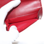 Celine Circle Logo Compact Wallet Leather - image 19