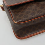Celine Vintage Macadam Shoulder Bag Canvas and Leather - image 9