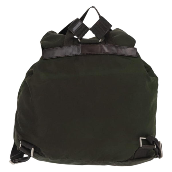 Prada Double Front Pocket Backpack Tessuto Medium