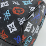 Louis Vuitton Keepall Bandouliere Bag Graffiti Monogram Eclipse Canvas 50 - image 8