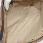 Christian Dior Vintage Honeycomb Zip Pouch Canvas and Leather - image 5