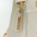 Chanel CC Shoulder Bag Quilted Caviar - image 20