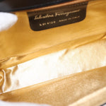 Salvatore Ferragamo Gancini Shoulder Bag Suede - image 5