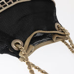 Chanel Chain Bucket Bag Mesh and Leather Small - image 13
