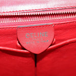 Celine Vintage Triomphe Shoulder Bag Leather Medium - image 6